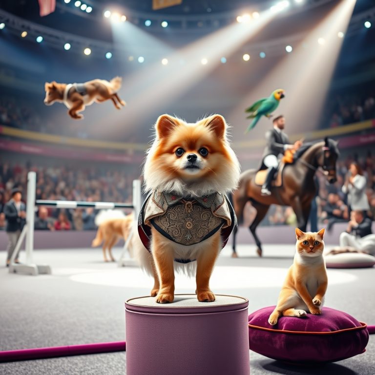 The Glamorous and Competitive World of Elite Pet Performers