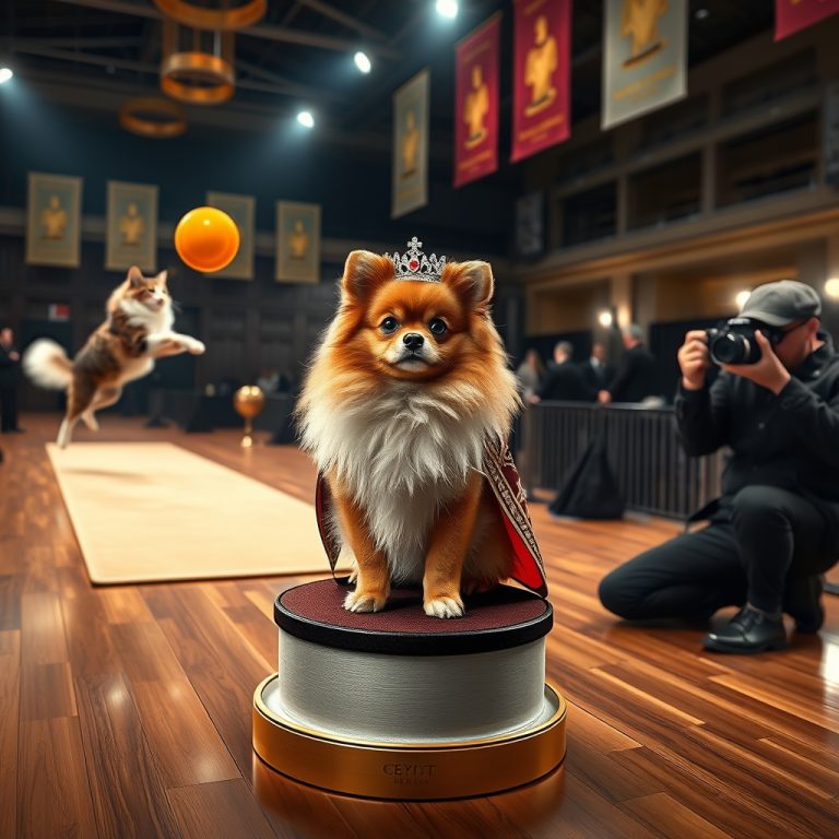 The Glamorous and Competitive World of Elite Pet Performers