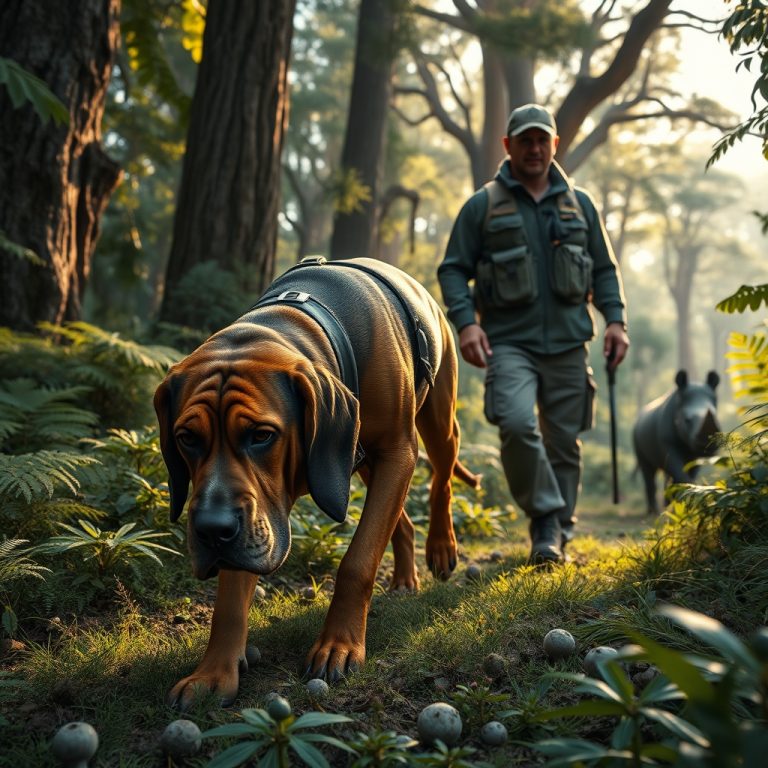The Nose Knows: How Bloodhounds and Tracking Dogs Are Shaping the Future of Wildlife Conservation