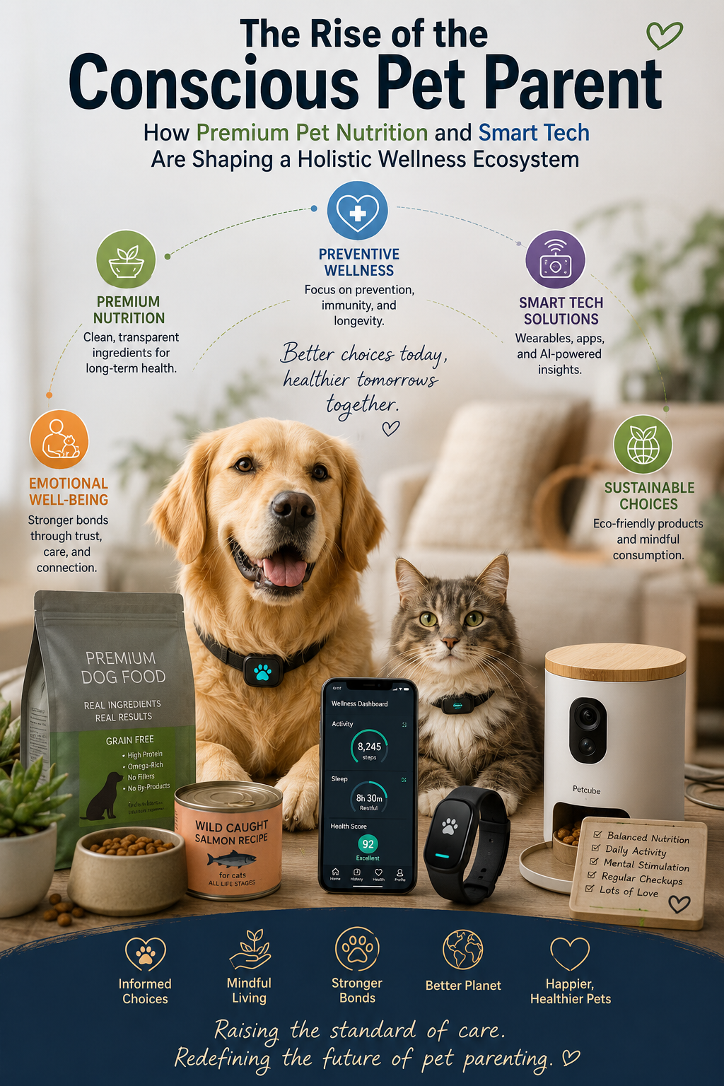 The Rise of the Conscious Pet Parent: How Premium Pet Nutrition and Smart Tech Are Shaping a Holistic Wellness Ecosystem