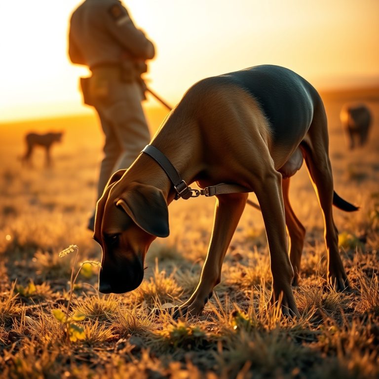 The Hidden Hunters: How Tracking Dogs Are Preserving the Legacy of Apex Predators