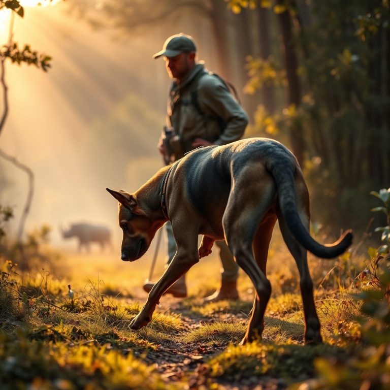 The Silent Symphony: How Tracking Dogs Harmonize Technology and Instinct in the Wild