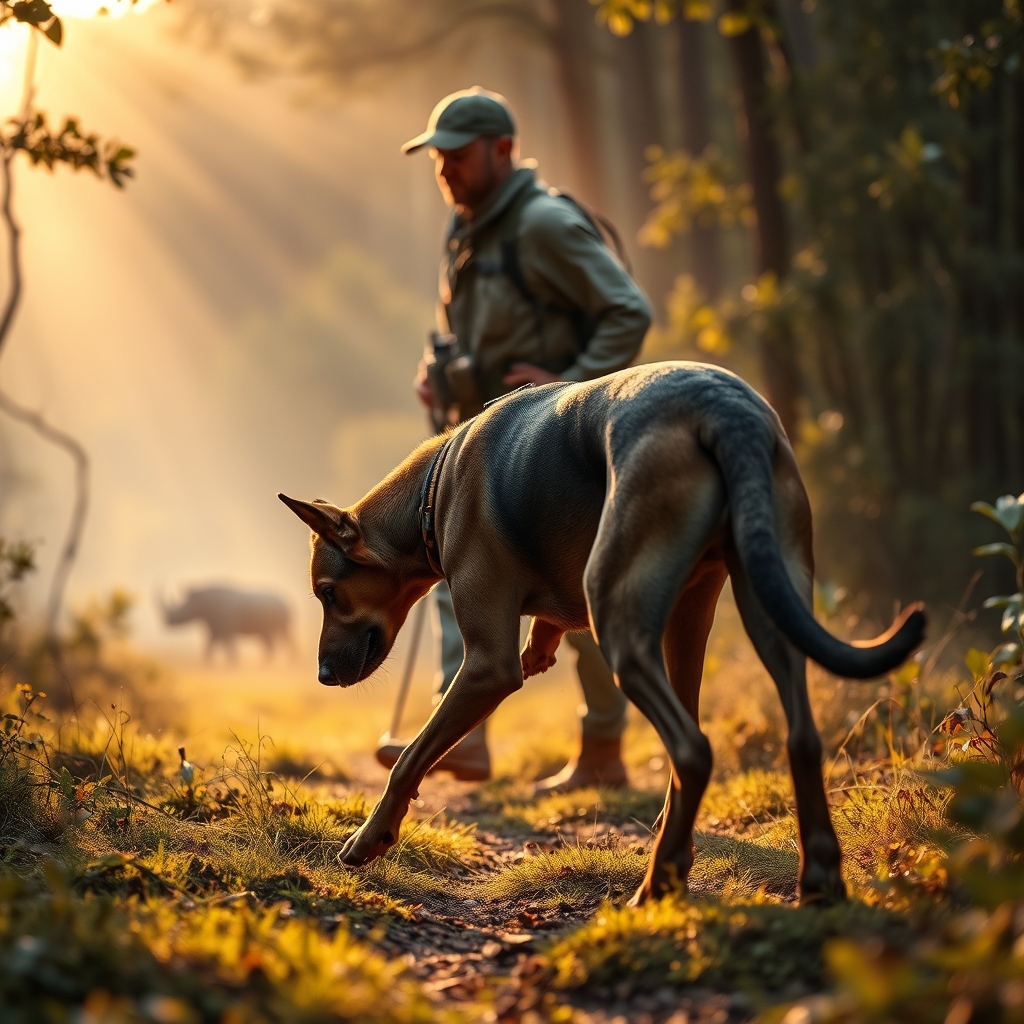 The Silent Symphony: How Tracking Dogs Harmonize Technology and Instinct in the Wild