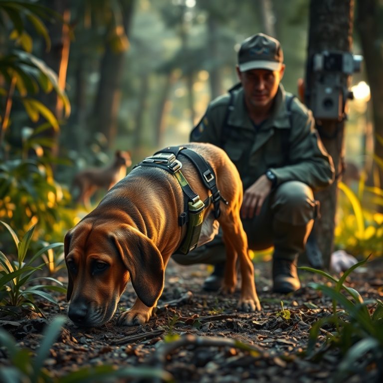 The Vanishing Footprints: How Tracking Dogs Are Preserving the Last Traces of Endangered Species